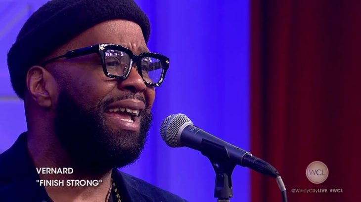 Vernard Burton performs R&B song “Finish Strong”