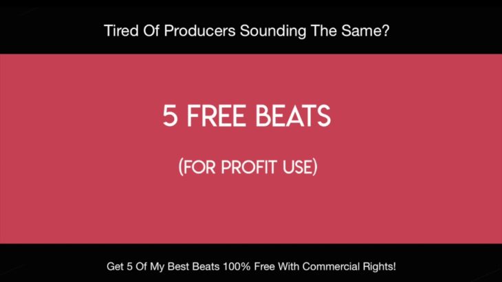 5 Free For Profit R&B/Soul Beats (prod. Nabil Sioty)