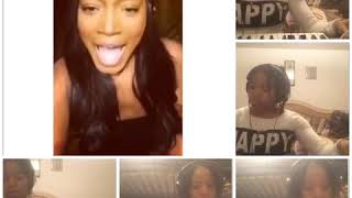 Keke Palmer sings acapella with R&B added