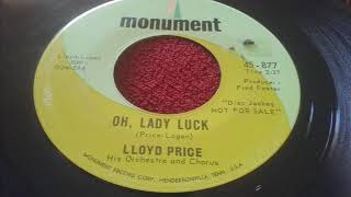Lloyd Price   Oh Lady Luck   Northern Soul R&B