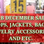 R&B DECEMBER SALE/TOPS, JACKETS, BAGS, JEWELLERY ACCESSORIES/OFW VLOG BY MARY FRANCISCO