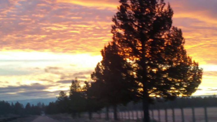 Sunrise at the R&B Ranch Sisters Oregon