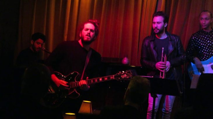 Tamir Grinberg r&b jazz vocals at Black Cat jazz club San Francisco Dec 2019
