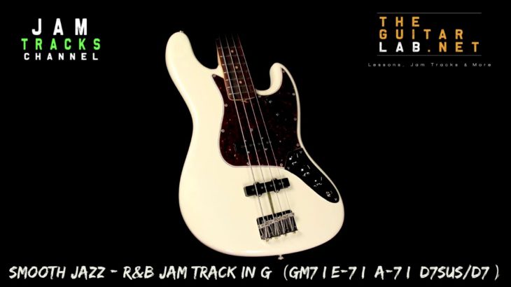 Bass Jam Track – R&B – Smooth Jazz – JamTracksChannel –