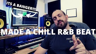 Made a CHILL R&B Beat & its a BANGER!!! | Nick Mira Drum Kit – The Mira Touch | Making a Beat