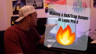 Making a R&B/Trap Banger in Logic Pro X on Akai MPK Mini (With Vocals)