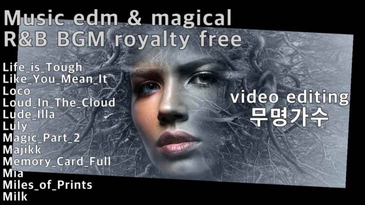 Music edm & magical R&B BGM royalty free