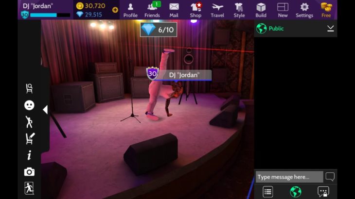 R&B star Dance