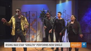 Rising R&B star “Singltn” performs new single