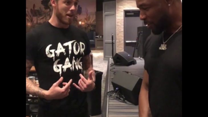 The Boyz call out R&B legend “Tank” to a push up challenge! Mad With Power
