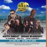 Keith Sweat, Brian McKnight lead list for ‘Columbia R&B Spring Fest’ concert