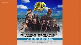 Keith Sweat, Brian McKnight lead list for ‘Columbia R&B Spring Fest’ concert