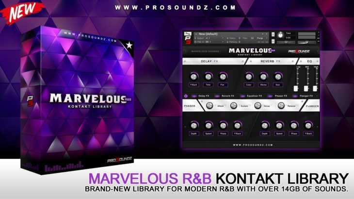 ProSoundz – MARVELOUS R&B Kontakt Library