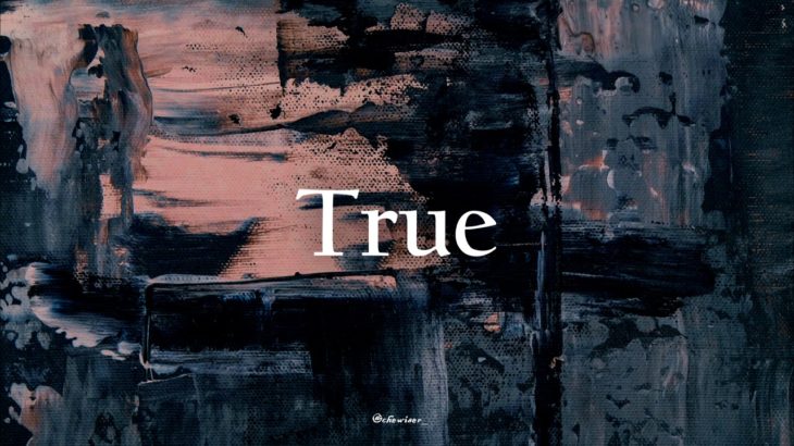 “True” Hiphop/R&B/instrumental(Prod.Chewiser)