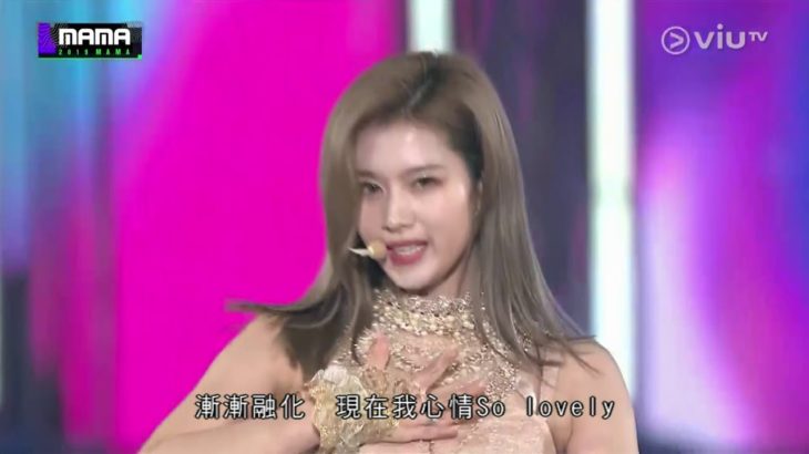 TWICE – Feel Special（R&B Remix）+ FANCY（VIUTV 2019 MAMA亞洲音樂大獎 中字）