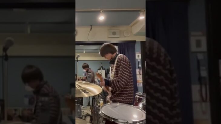 バンド練習 #オリジナル曲 #インディーズ #バンド #邦ロック #邦楽 #guitar #bass #drums #short #short #shortvideo