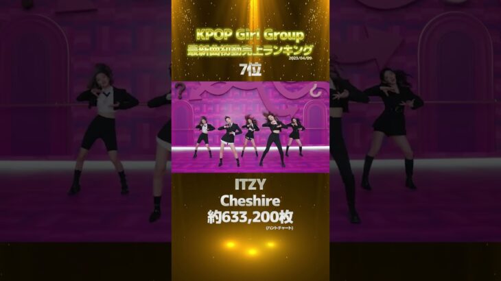 KPOP初動ランキング最新曲Ver.！#niziu #paradise #shorts
