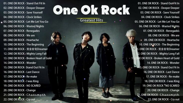 one ok rock playlist hits 2022  2022ヒット曲メドレー  one ok rock we are,one ok rock wherever you are #1
