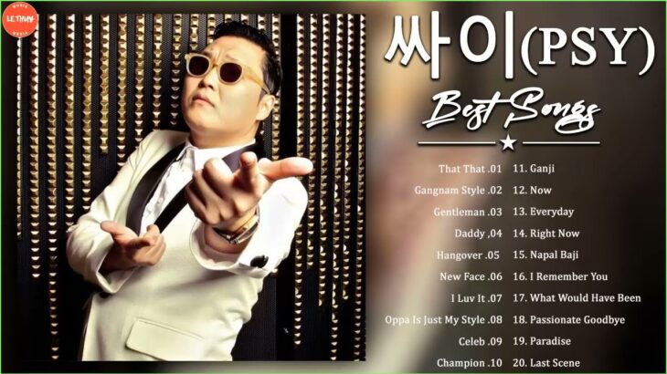 【作業用BGM】 PSY メドレー 🎶 PSY  最新曲メドレー2022　ヒット曲全20曲