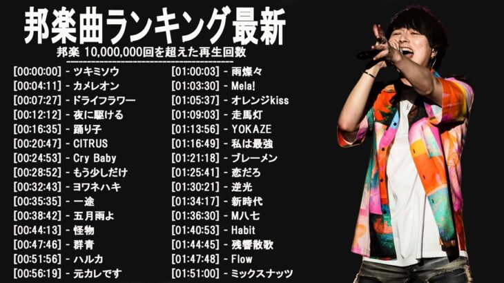 新曲 2022 ♫ JPOP 音楽 (最新曲 2022) – 邦楽 ランキング 最新 2022 – LISA,米津玄師,あいみょん,YOASOBI,宇多田ヒカル,King Gnu,菅田将暉