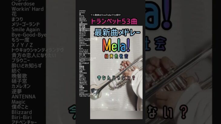 【神曲】2024最新ヒットソングをトランペットで吹いてみた