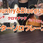 カントリー&ブルーグラス・ギターフレーズ【TAB譜】Guitar Country&Bluegrass Licks