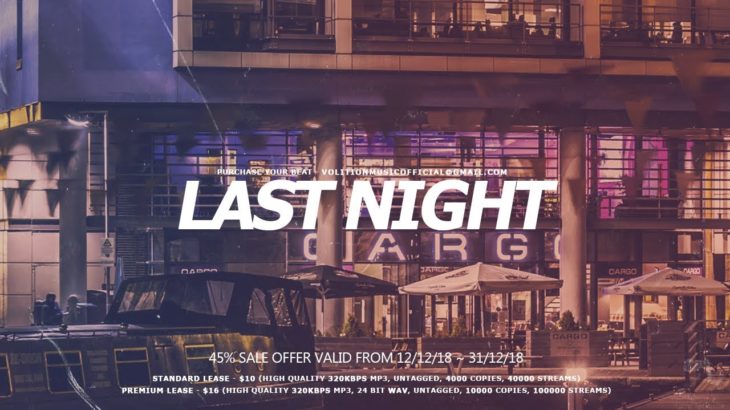 LAST NIGHT – Bryson Tiller x Drake Rap Type Beat ~ Smooth R&B Instrumental  2019! Prod. Volition