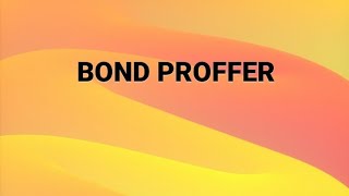 #BREAKING #Chicago R&B #Musician #RKelly Bond Proffer
