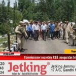 Commissioner secretary R&B inaugurates bridge at Babapora, kulgam