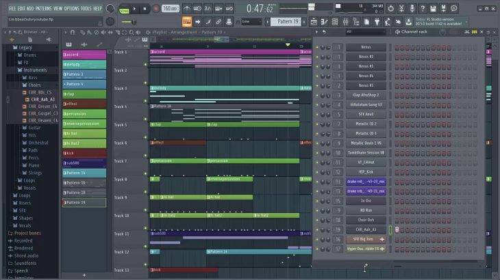 [T.M.B.] [T.M.B.] How to produce rap r&b beat with free flp Tutorial#2