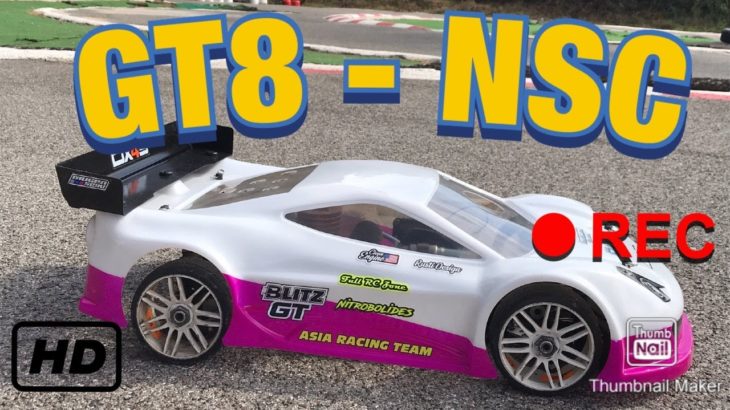 Trailer GT8 NSC – Mugen MGT7 – Moteur R&B ielasi tuned – Spektrum – Futaba – Savox