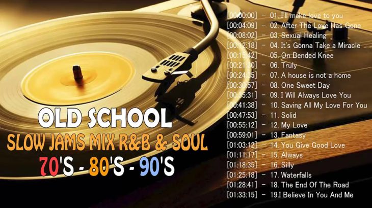 Old School Slow Jams Mix R&B & Soul 70’s, 80’s & 90’s – Slow Jams Mix 2020 – R&B Slow Jams Playlist